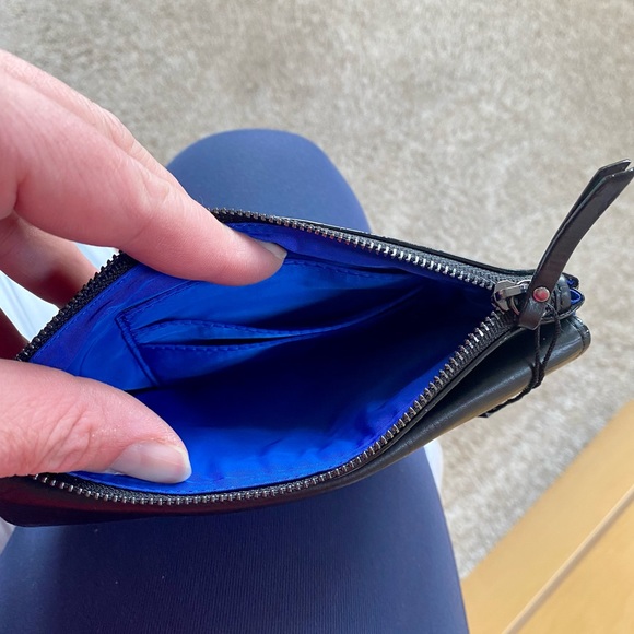 Sold Black Leather Greta Wristlet MZ Wallace. Brand new! With Tags. - Picture 7 of 11